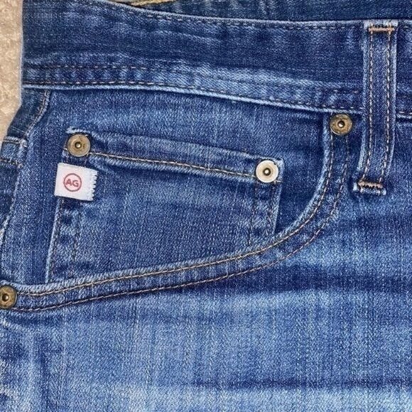 AG Adriano Goldschmied The Graduate Tailored Leg Jeans Denim Mid Rise Mens 33x34 - Picture 4 of 16